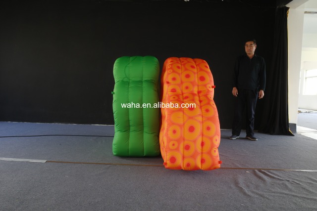 Professional Large Orange Slice Sculpture, Premium Advertising Inflatable for Commercial Exhibition & Art Installation