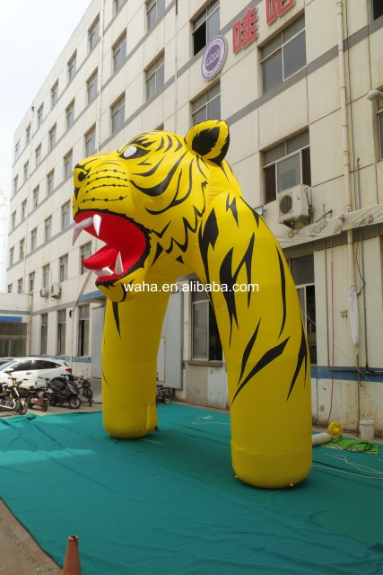 Custom Printed Animal Themed Inflatable Arch, Personalized Advertising Inflatable for Carnival & Retail Event