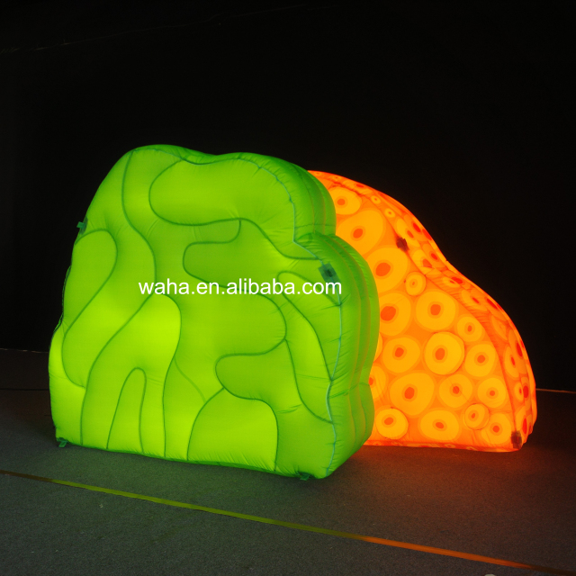 Professional Large Orange Slice Sculpture, Premium Advertising Inflatable for Commercial Exhibition & Art Installation