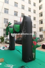 High Quality Scary Monster Eye Inflatable Arch, Heavy-Duty Advertising Inflatable for Long-Term Halloween Display