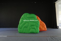 Professional Large Orange Slice Sculpture, Premium Advertising Inflatable for Commercial Exhibition & Art Installation