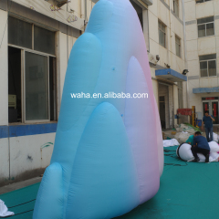 Customized Inflatable Gradient Mountain Sculpture, Advertising Inflatable for Commercial Decoration & Photo Booth