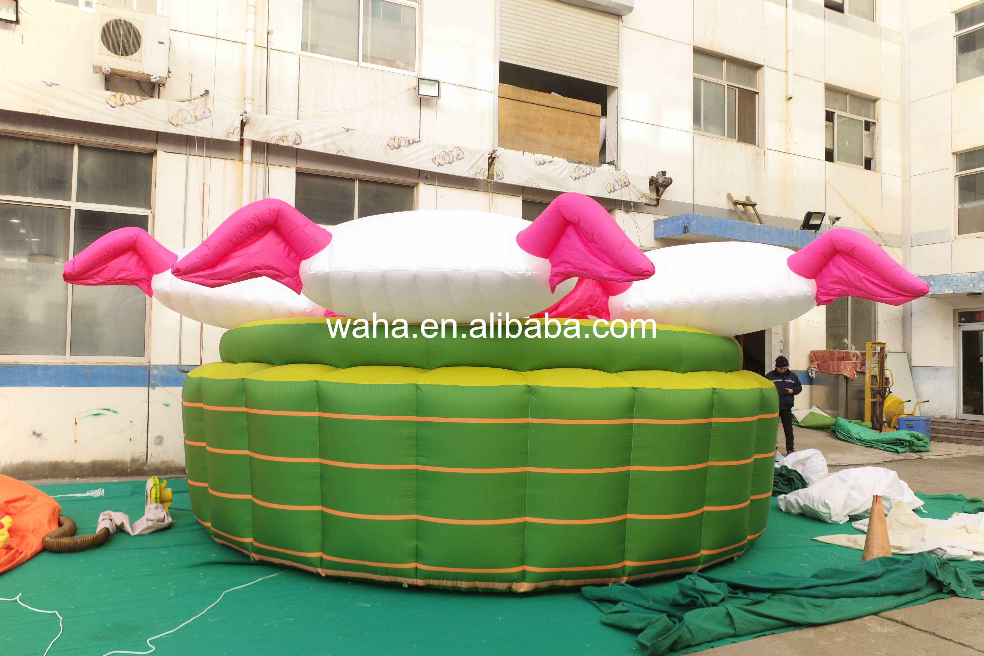 Professional Large Rabbit Zongzi Sculpture, Premium Advertising Inflatable for Commercial Exhibition & Cultural Promotion