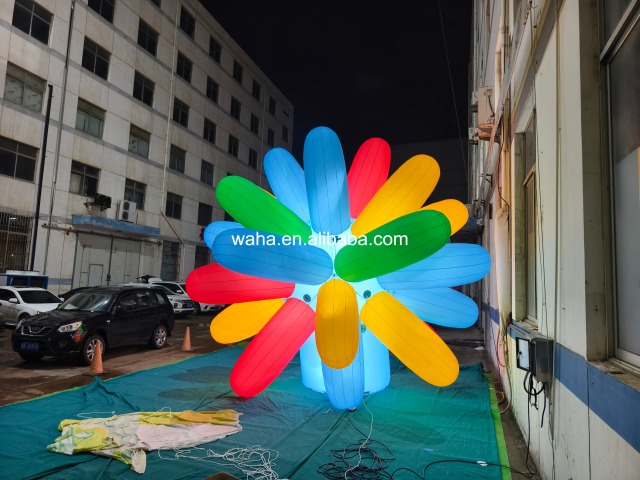 Custom Firework Inflatable Prop, Advertising Inflatable for Celebration & Night Show