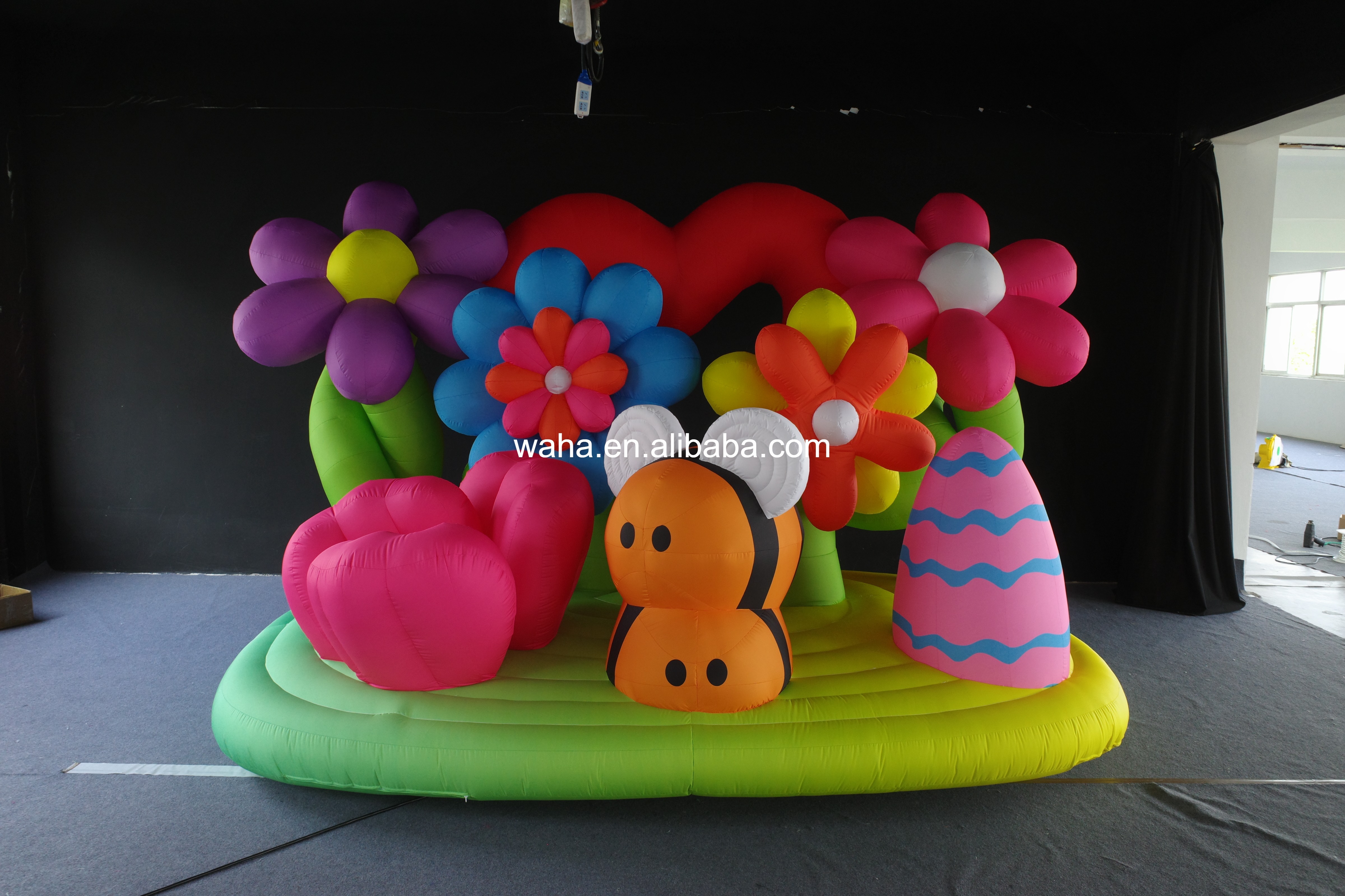 Giant Spring Garden Inflatable for Kids & Festival Decor, Durable Advertising Inflatable