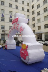 Premium Dessert Festival Themed Inflatable Arch, Long-Lasting Advertising Inflatable for Mall & Food Fair Display