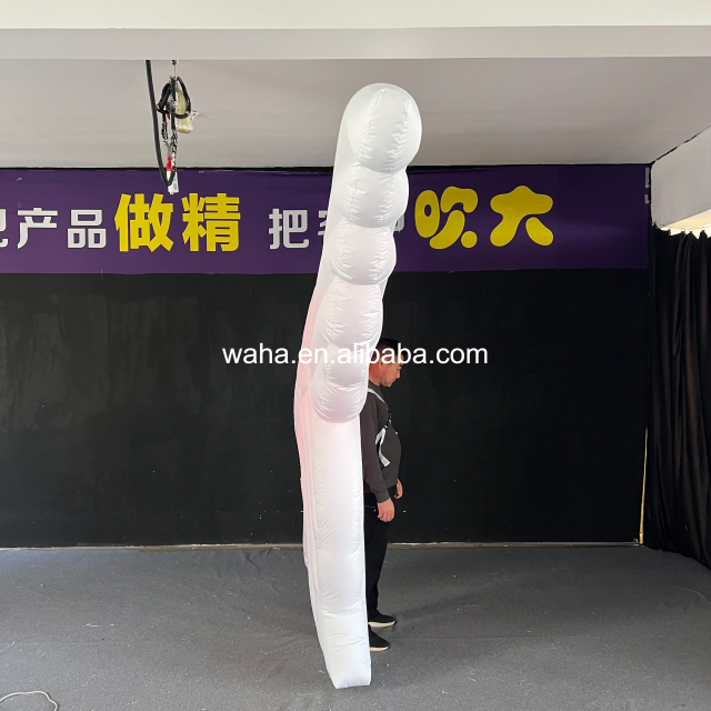 LED Light-Up Angel Wings Inflatable, Durable Advertising Inflatable for Weddings & Art Installations