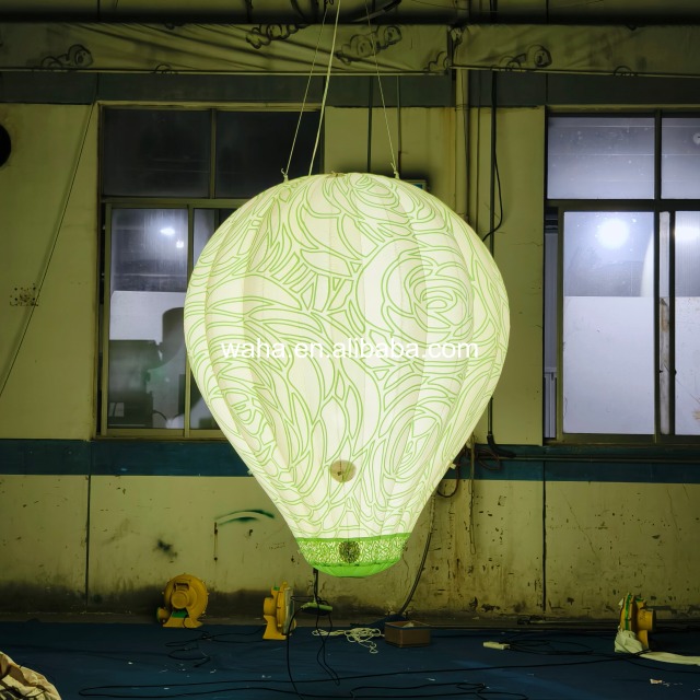 Decorative Hot Air Balloon Inflatable Sculpture, Advertising Inflatable for Commercial Decoration & Photo Booth