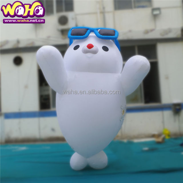 Customized Inflatable Cartoon Inflatable Lion Mascot Outdoor Advertising