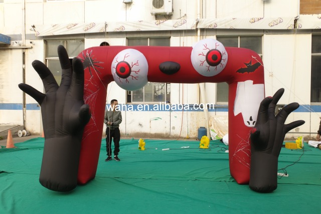 OEM Custom Halloween Monster Inflatable Arch, Commercial Grade Advertising Inflatable for Haunted Attractions & Theme Parks