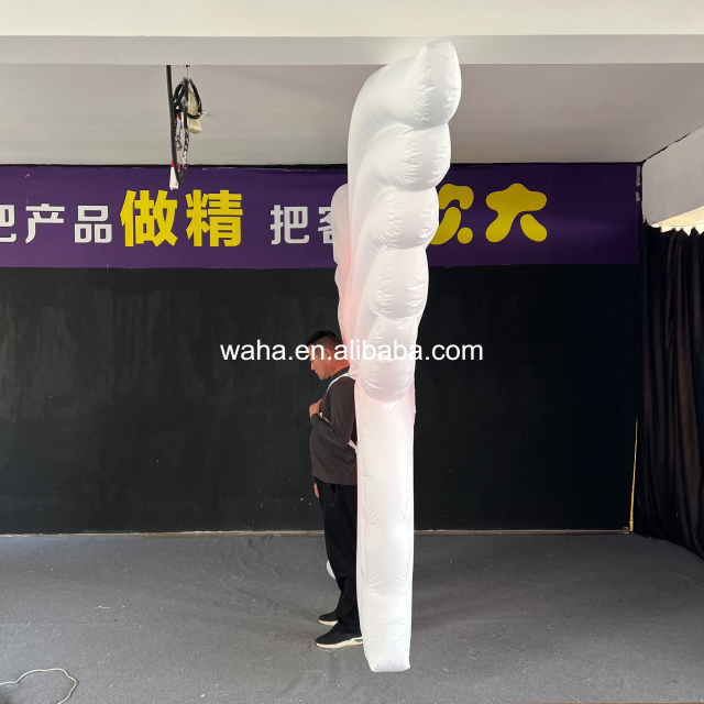 LED Light-Up Angel Wings Inflatable, Durable Advertising Inflatable for Weddings & Art Installations