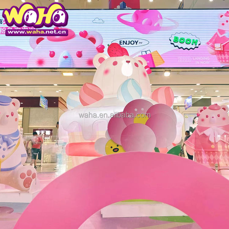 Inflatable Cartoon Bear Balloon for Promotion Advertising
