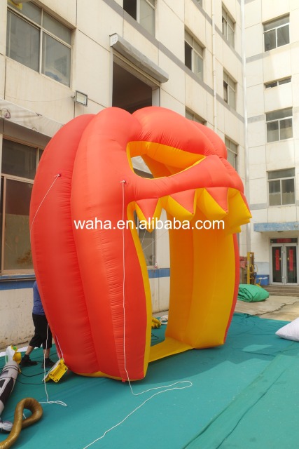 Premium Large Outdoor Inflatable Archway, Long-Lasting Advertising Inflatable for Mall Entrances & Themed Events