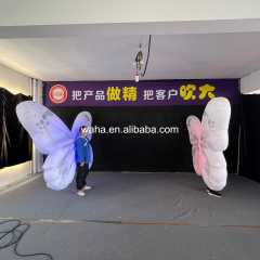 Wholesale Large LED Angel Wing Inflatable, Bulk Advertising Inflatable for Themed Parties & Night Markets