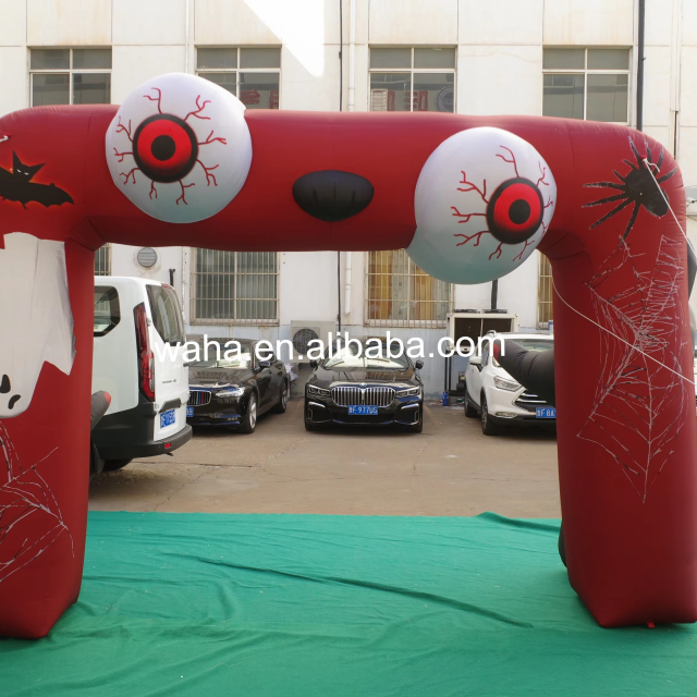 OEM Custom Halloween Monster Inflatable Arch, Commercial Grade Advertising Inflatable for Haunted Attractions & Theme Parks