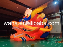 Giant Lunar New Year Dragon Mascot Inflatable, Promotional Advertising Blow up Inflatable for Mall Displays & Parades