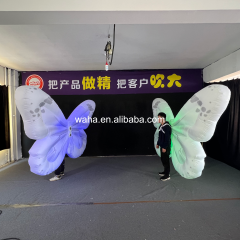 Wholesale Large LED Angel Wing Inflatable, Bulk Advertising Inflatable for Themed Parties & Night Markets