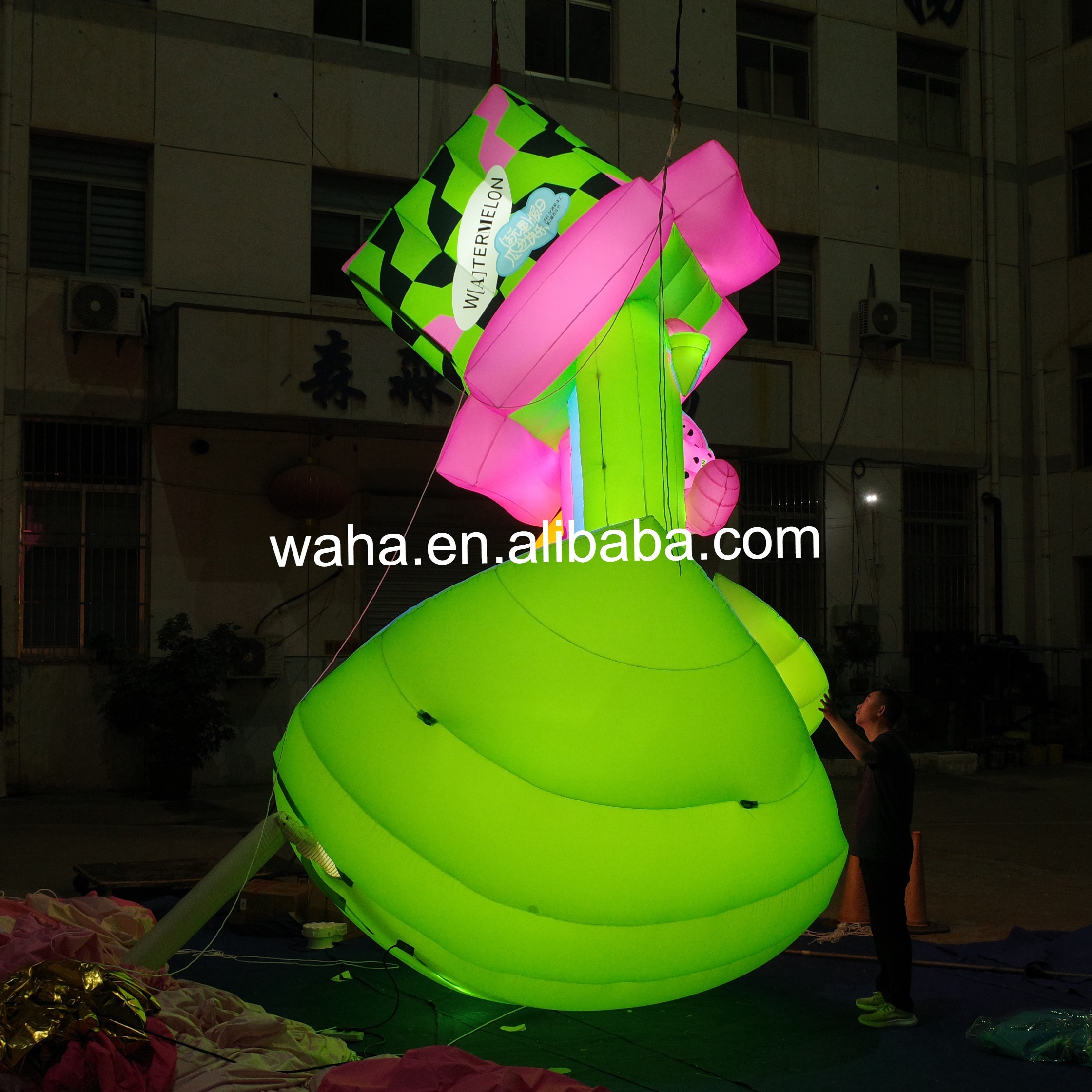 Colorful Cartoon Fruit Themed Inflatable, Promotional Advertising Blow up Inflatable for Mall Activations & Parties