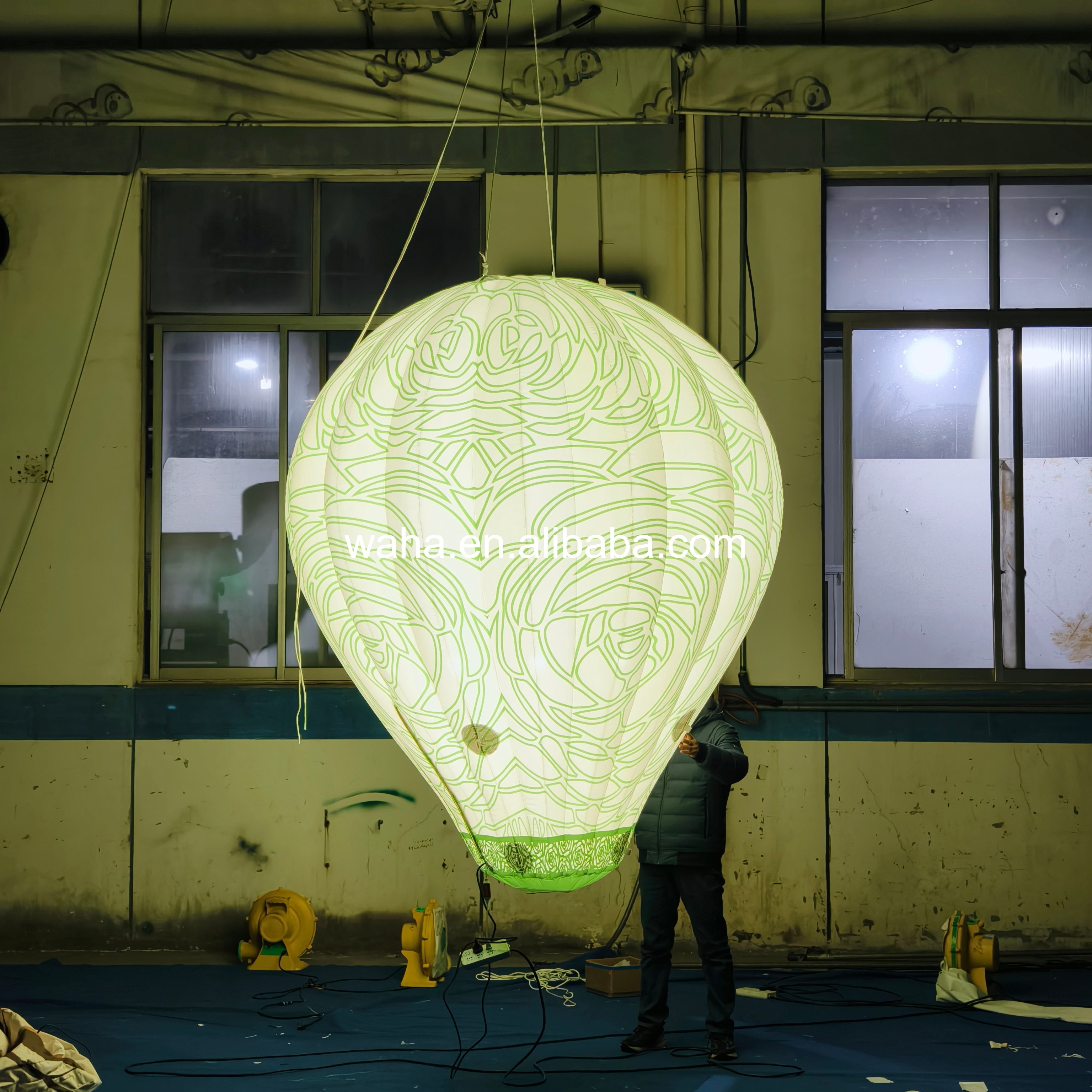 Decorative Hot Air Balloon Inflatable Sculpture, Advertising Inflatable for Commercial Decoration & Photo Booth