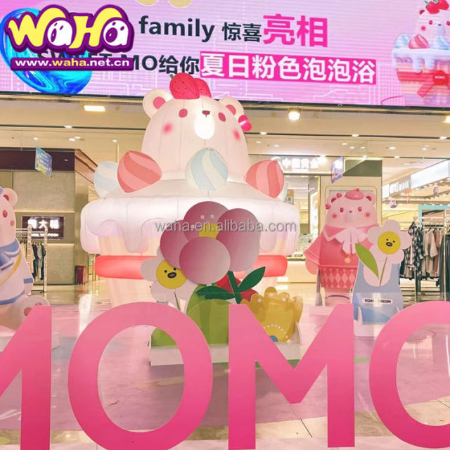 Inflatable Cartoon Bear Balloon for Promotion Advertising