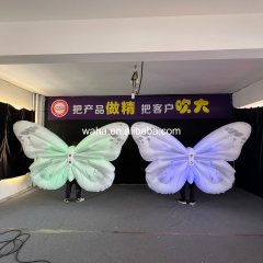 Wholesale Large LED Angel Wing Inflatable, Bulk Advertising Inflatable for Themed Parties & Night Markets