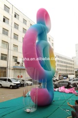 Custom Printed Rainbow Music Note Inflatable, Personalized Advertising Inflatable for Concerts & Brand Activations