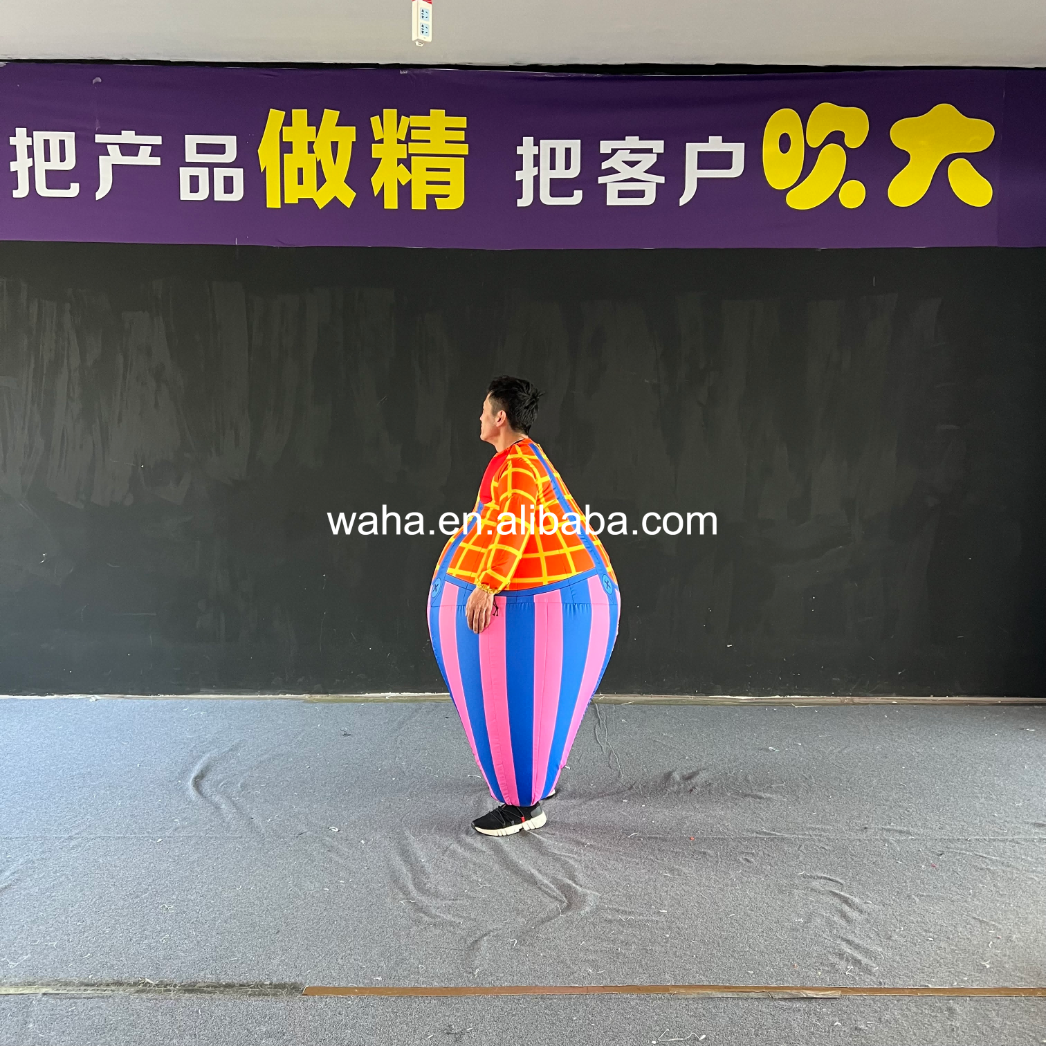 Carnival Themed Inflatable Clown Outfit, Advertising Inflatable for Commercial Events & Photo Booths