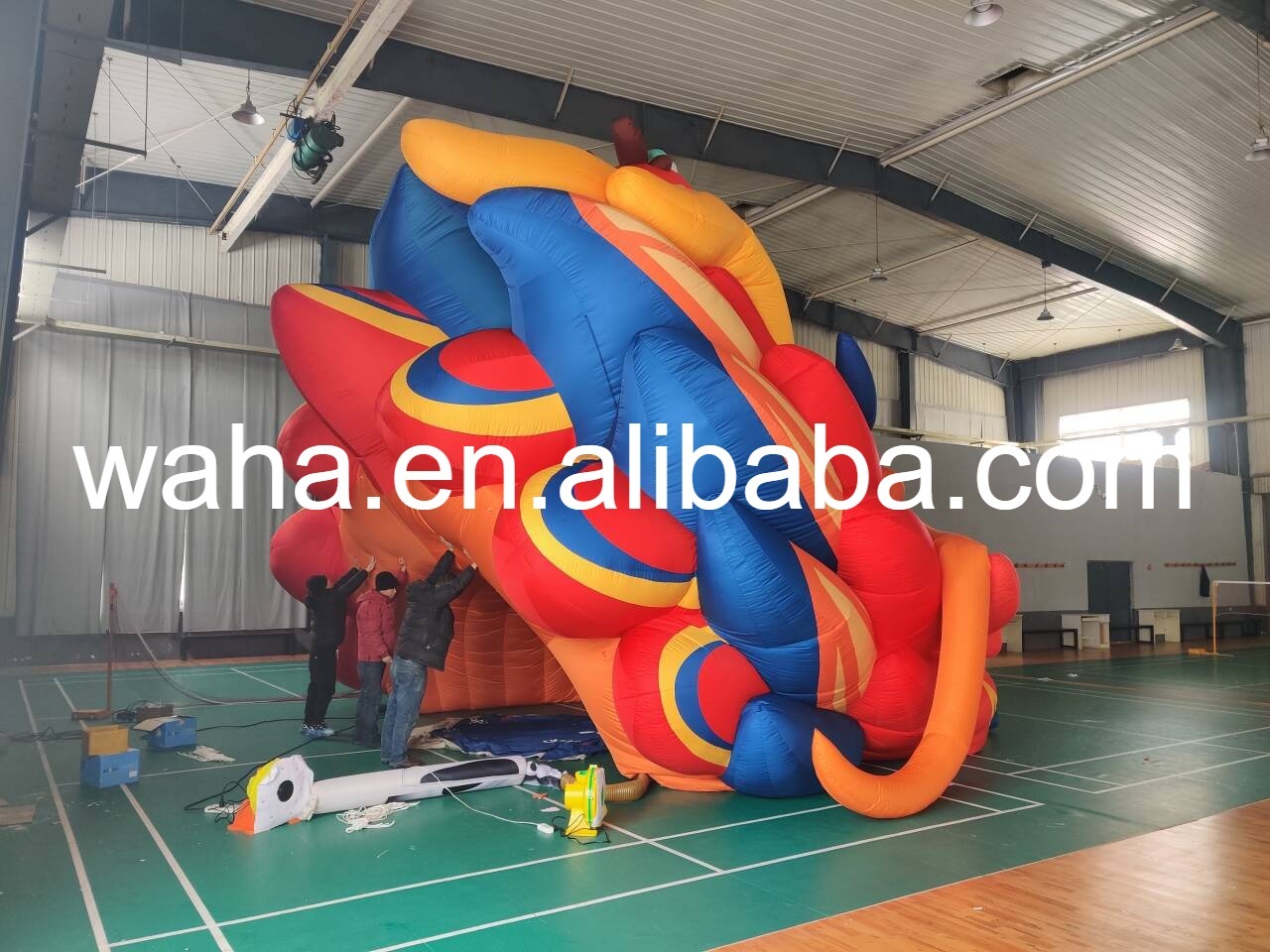 Giant Lunar New Year Dragon Mascot Inflatable, Promotional Advertising Blow up Inflatable for Mall Displays & Parades