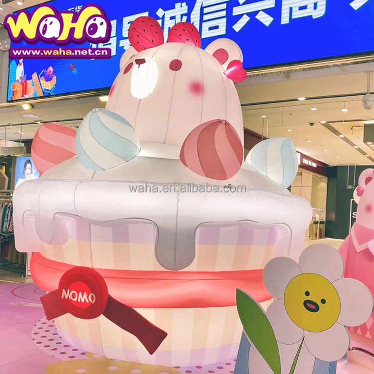 Inflatable Cartoon Bear Balloon for Promotion Advertising