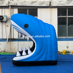 Custom Printed Shark Head Inflatable, Personalized Advertising Inflatable for Ocean Festivals & Retail Campaigns