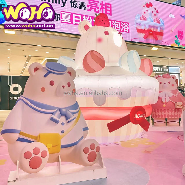 Inflatable Cartoon Bear Balloon for Promotion Advertising