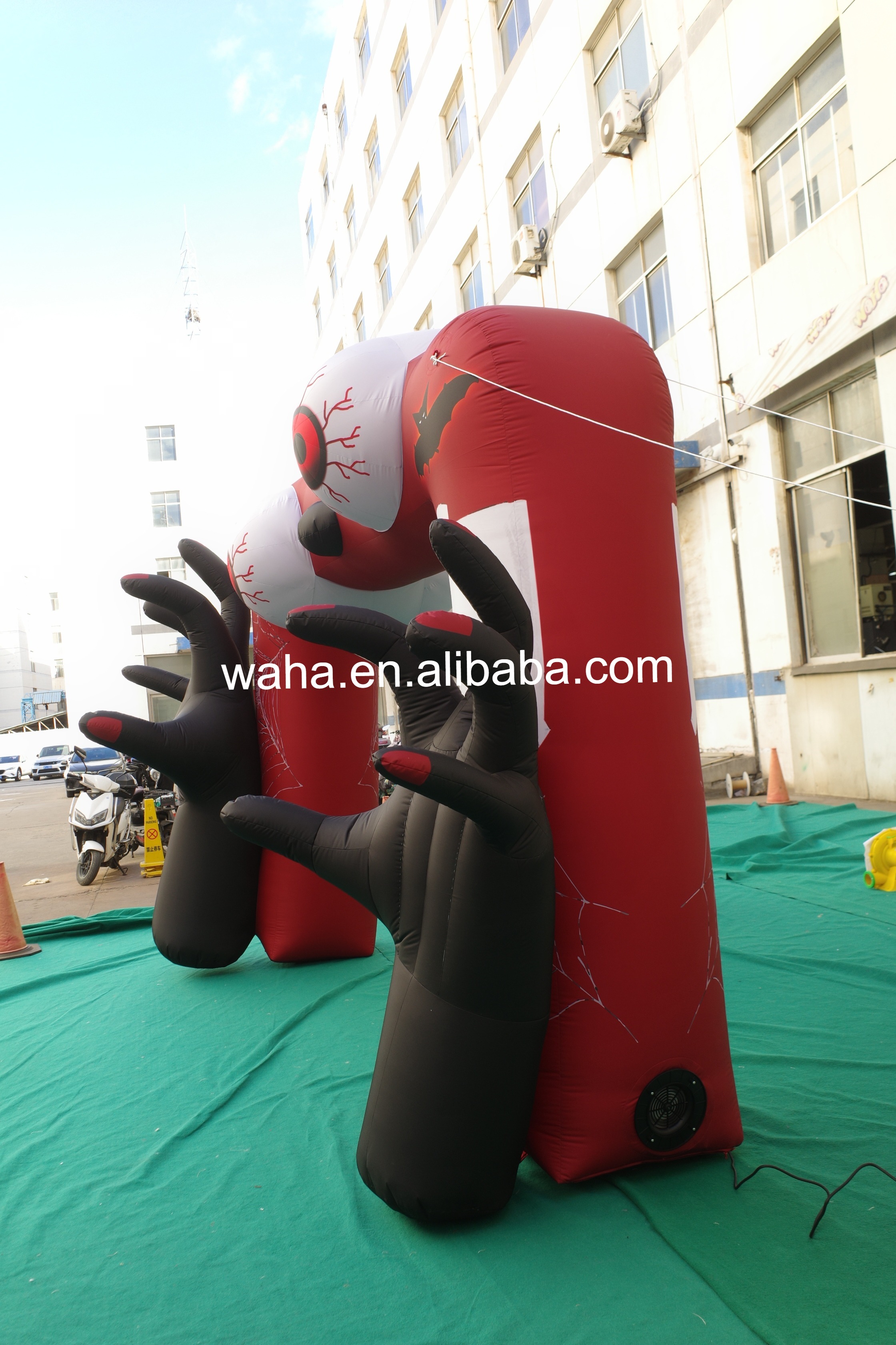 OEM Custom Halloween Monster Inflatable Arch, Commercial Grade Advertising Inflatable for Haunted Attractions & Theme Parks