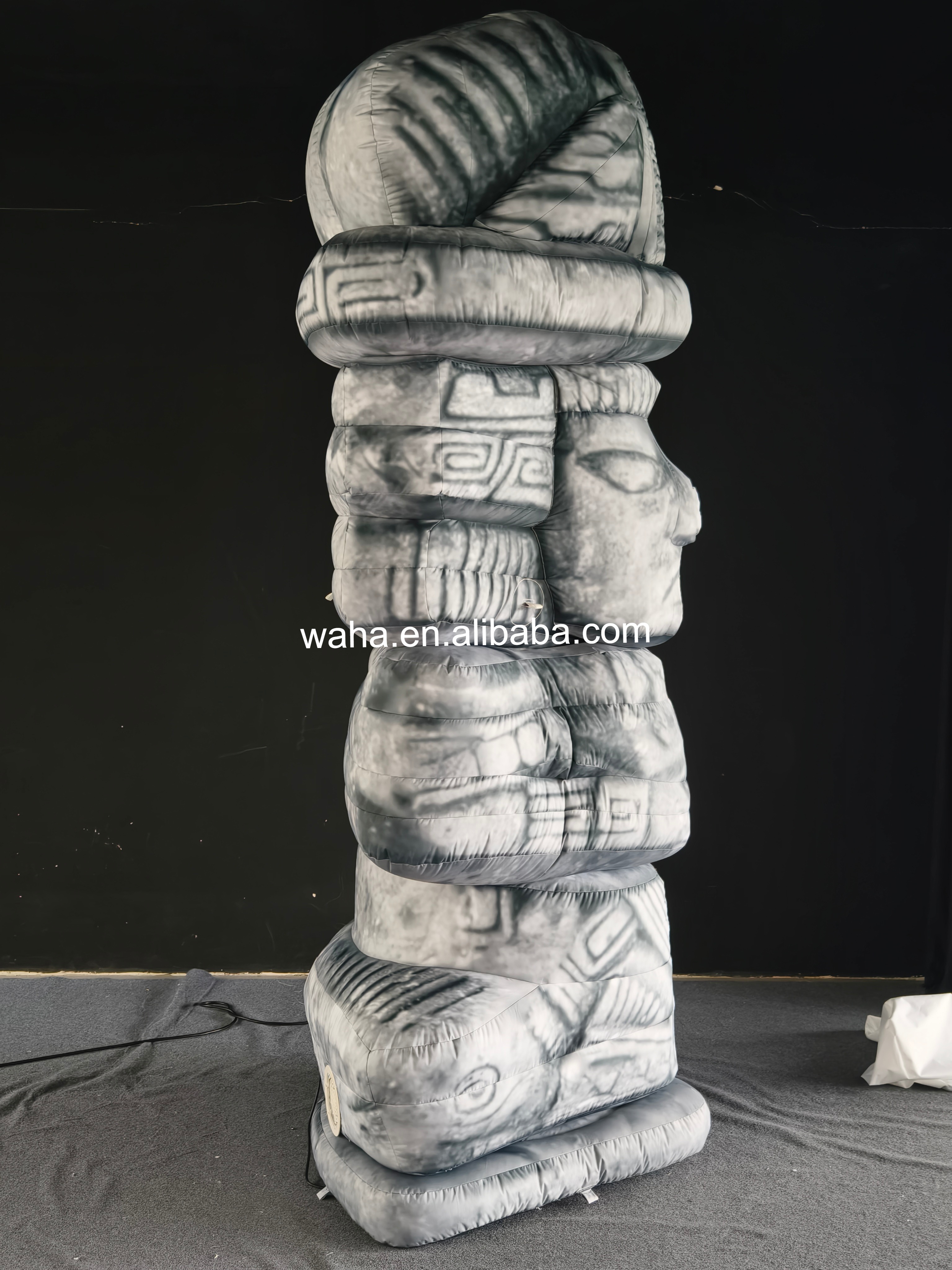 Ancient Tribal Totem Inflatable, Promotional Advertising Blow up Inflatable for Themed Parties & Exhibitions