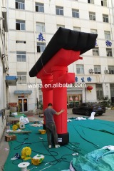 Premium Japanese Torii Gate Inflatable Arch, Long-Lasting Advertising Inflatable for Mall Displays & Themed Events