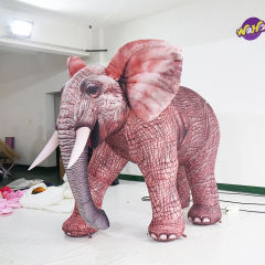 Realistic Elephant Inflatable Sculpture, Durable Advertising Inflatable for Zoo Events & Museum Exhibitions
