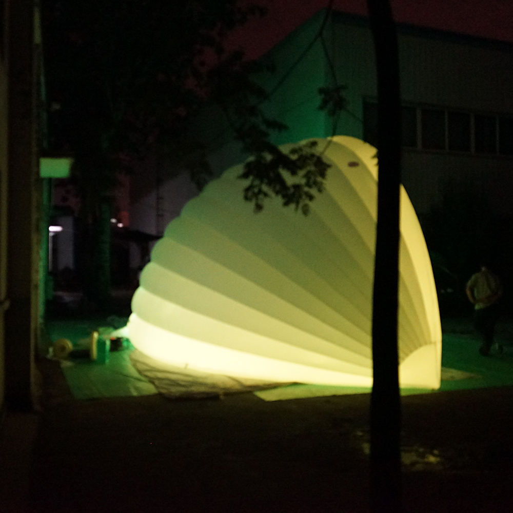 Illuminated Seashell Inflatable Art Installation, Advertising Inflatable for Commercial Decoration & Photo Spots