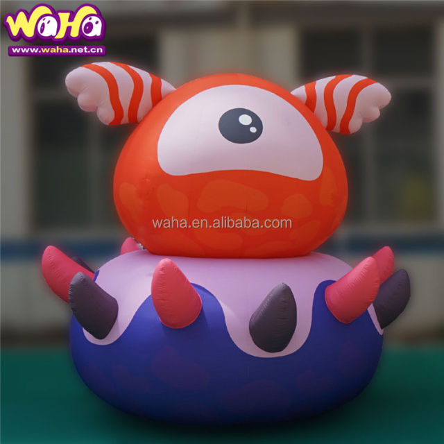 Premium Psychedelic Alien Monster Inflatable, Long-Lasting Advertising Inflatable for City Art Installations & Events