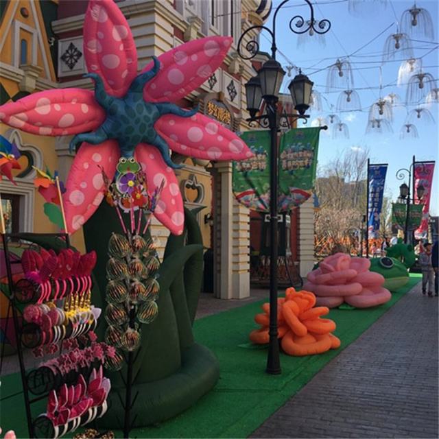 Whimsical Garden Inflatable Sculptures, Promotional Advertising Blow up Inflatable for Kids' Play Zones & Festivals