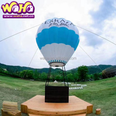 Premium Hanging Hot Air Balloon Inflatable, Long-Lasting Advertising Inflatable for Mall Ceiling Displays & Night Events