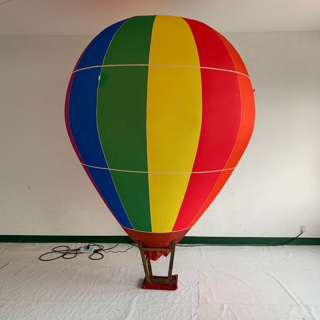 Custom Printed Colorful Hot Air Balloon Inflatable, Personalized Advertising Inflatable for Retail Promotions & Art Exhibitions