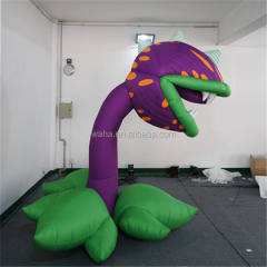 High Quality Giant Man-Eating Plant Inflatable, Heavy-Duty Advertising Inflatable for Long-Term Indoor/Outdoor Halloween Use