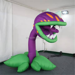 High Quality Giant Man-Eating Plant Inflatable, Heavy-Duty Advertising Inflatable for Long-Term Indoor/Outdoor Halloween Use