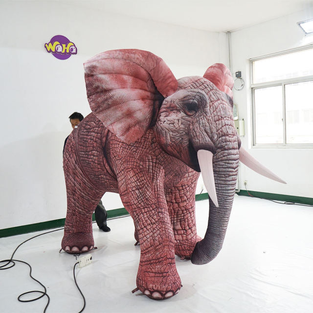 Realistic Elephant Inflatable Sculpture, Durable Advertising Inflatable for Zoo Events & Museum Exhibitions