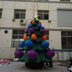 Custom Printed Christmas Tree Inflatable, Personalized Advertising Inflatable for Retail Promotions & Holiday Campaigns