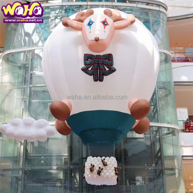 Wholesale Giant Hot Air Balloon Inflatable, Bulk Advertising Inflatable for City Events & Festival Decorations
