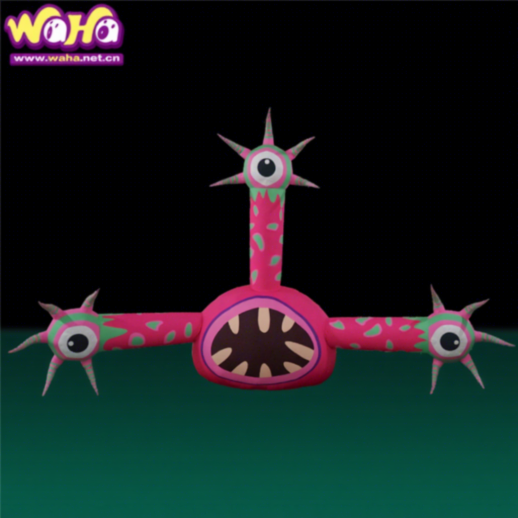 Premium Psychedelic Alien Monster Inflatable, Long-Lasting Advertising Inflatable for City Art Installations & Events