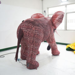 Realistic Elephant Inflatable Sculpture, Durable Advertising Inflatable for Zoo Events & Museum Exhibitions