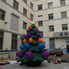 Custom Printed Christmas Tree Inflatable, Personalized Advertising Inflatable for Retail Promotions & Holiday Campaigns