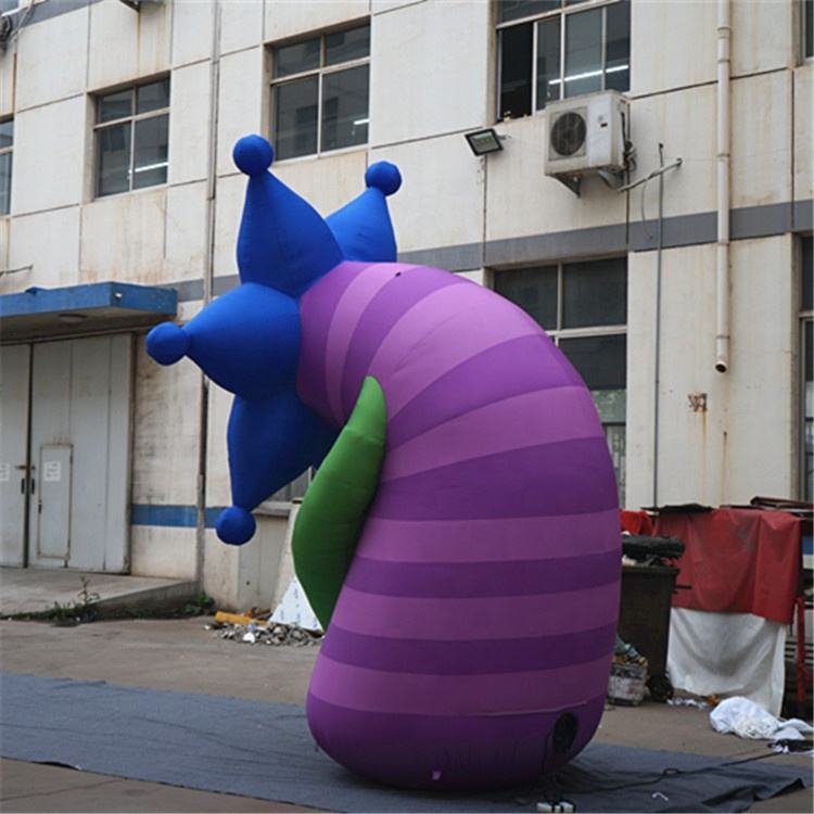 Fantasy Alien Flower Inflatable Sculpture, Durable Advertising Inflatable for Art Installations & Themed Festivals
