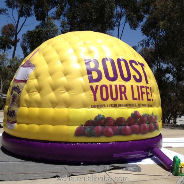 Custom Printed Inflatable Bubble Tent, Personalized Advertising Inflatable for Retail Promotions & Pop-Up Stores